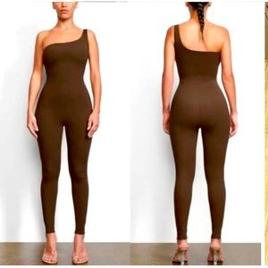 SKIMS small jumpsuit in brown